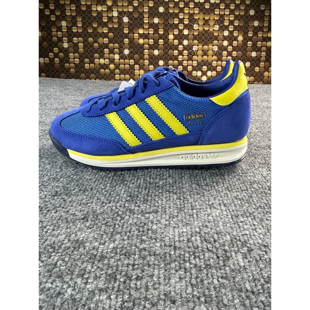 Adidas SL 72 RS Blue Yellow Running Shoes Women's Size 5 - Picture 5 of 9